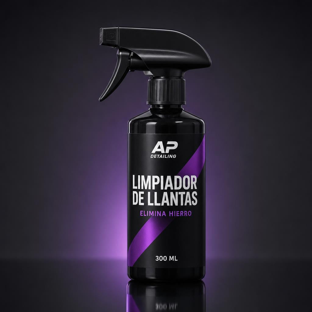 Limpiador de llantas AP Detailing - elimina hierro